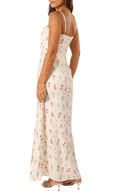 dress with floral print