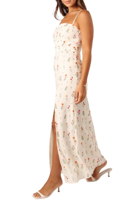 dress with floral print
