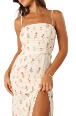 dress with floral print