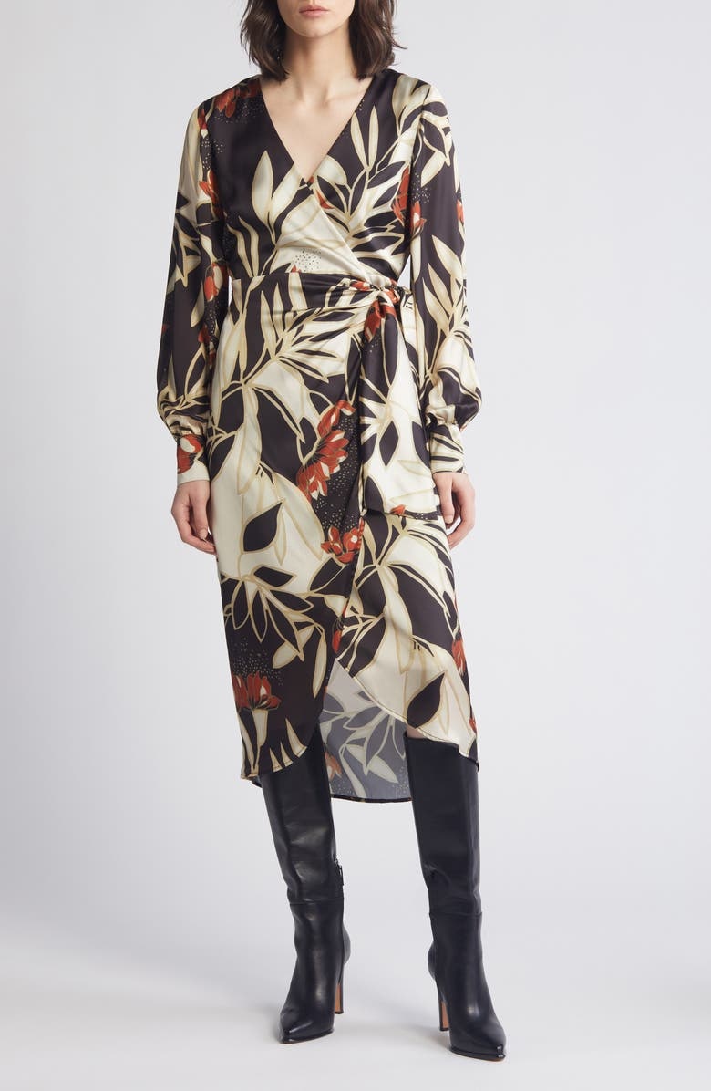 dress with floral print