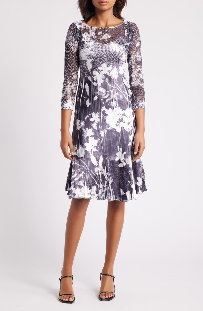 dress with floral print