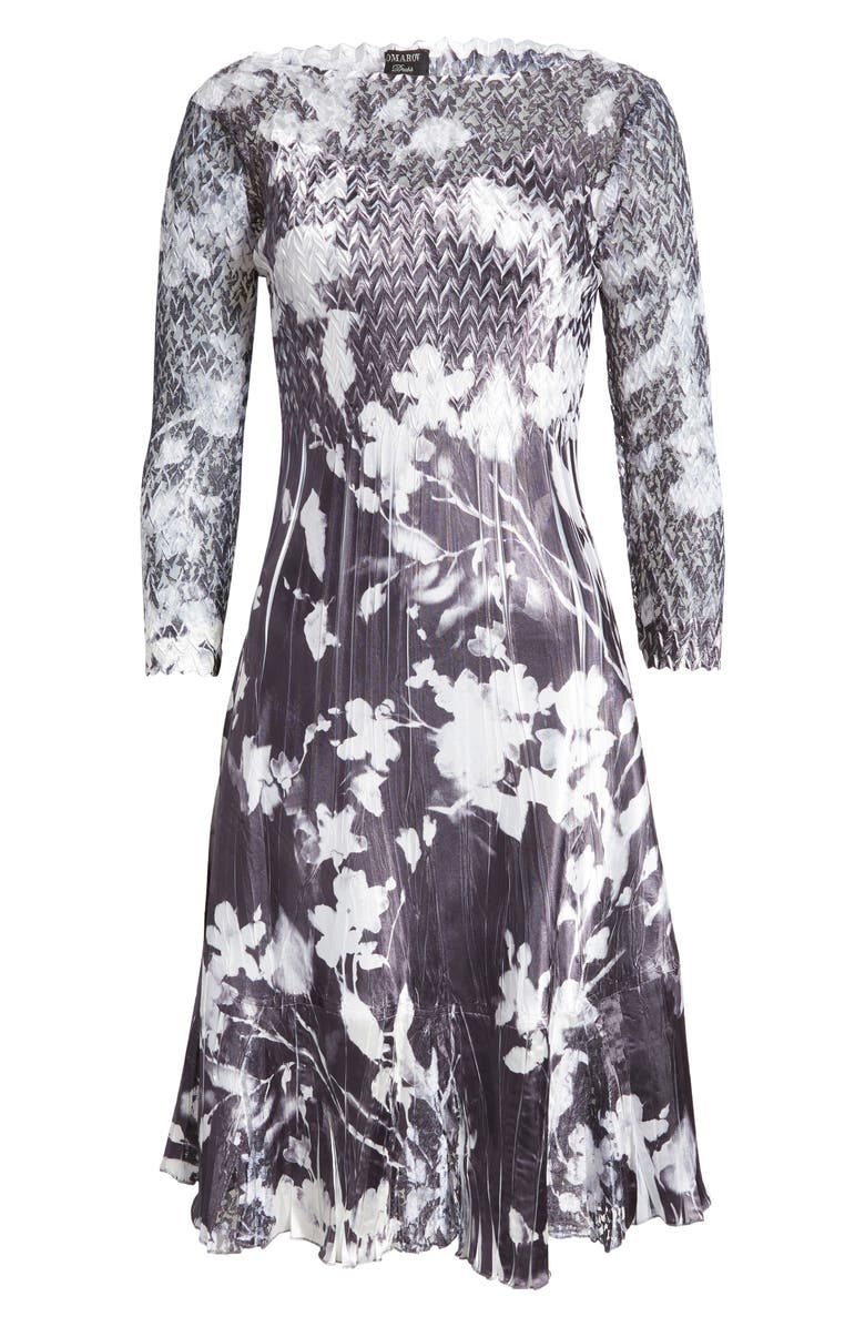 dress with floral print