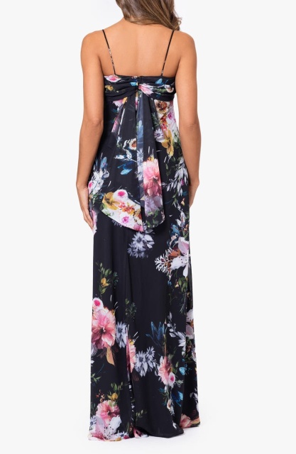 dress with floral print