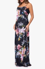dress with floral print