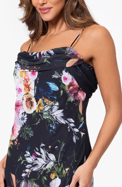 dress with floral print