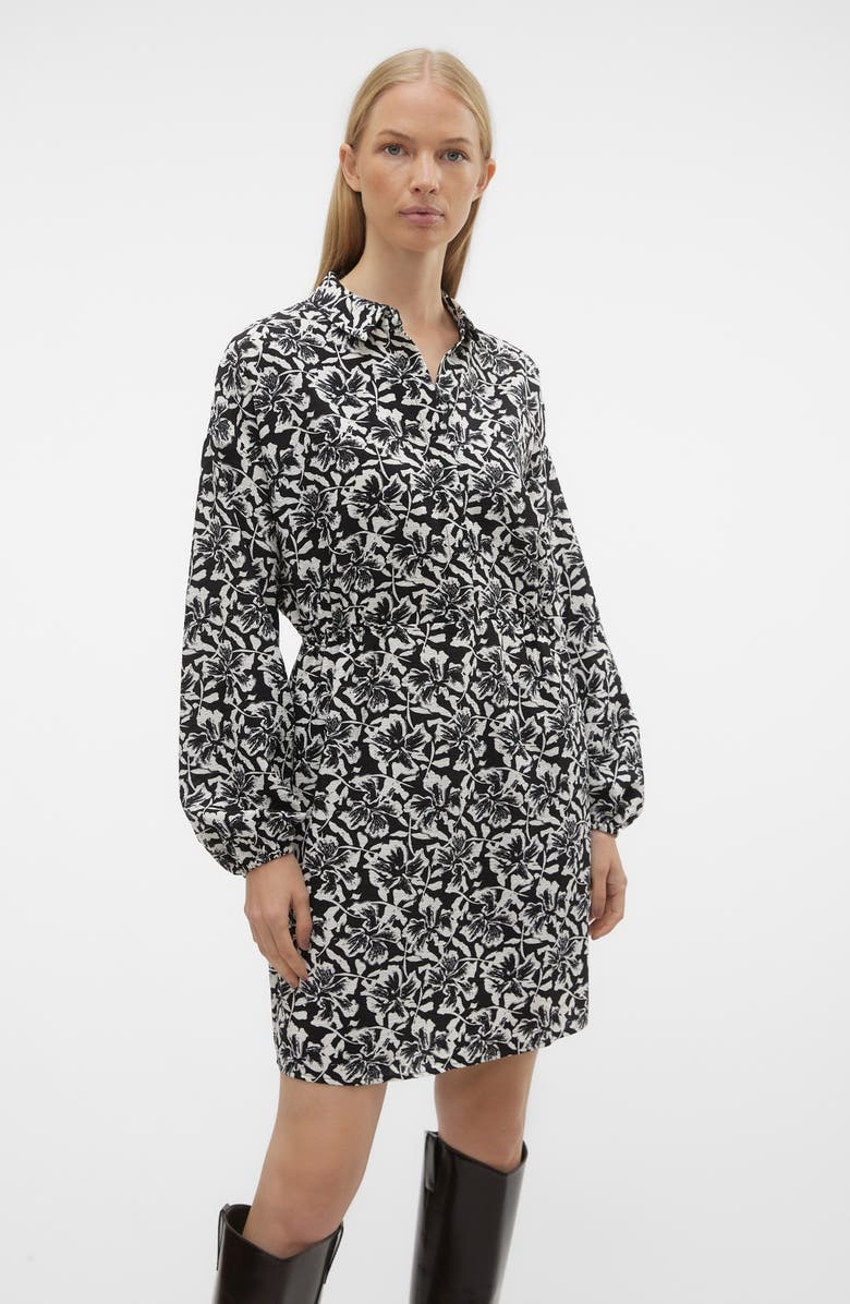 dress with floral print