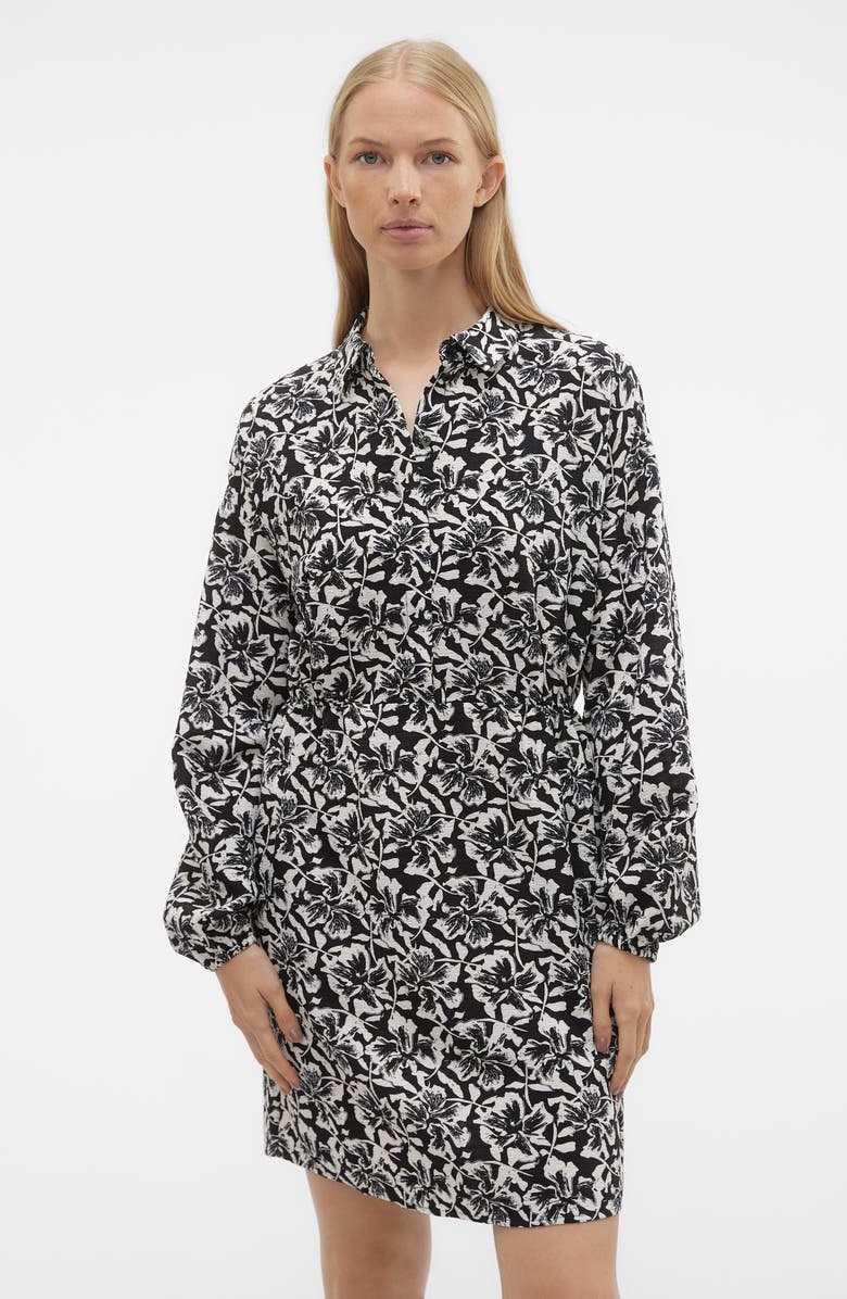 dress with floral print