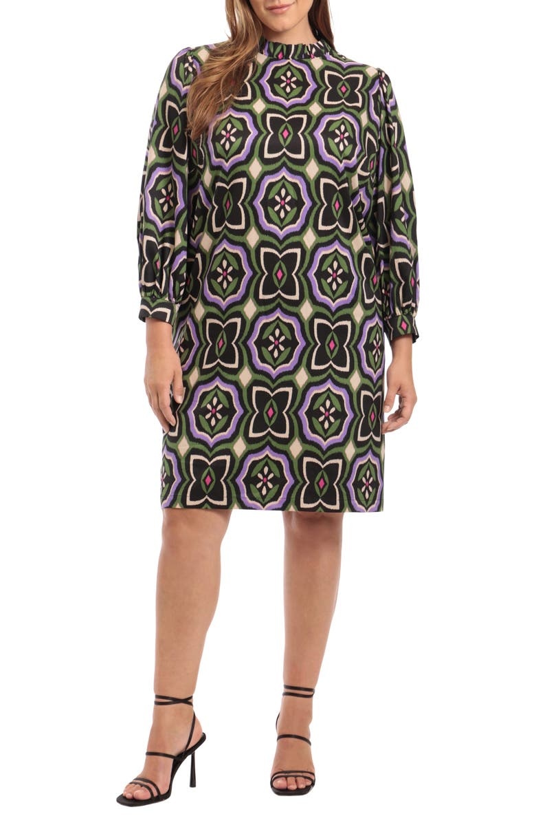 dress with floral print