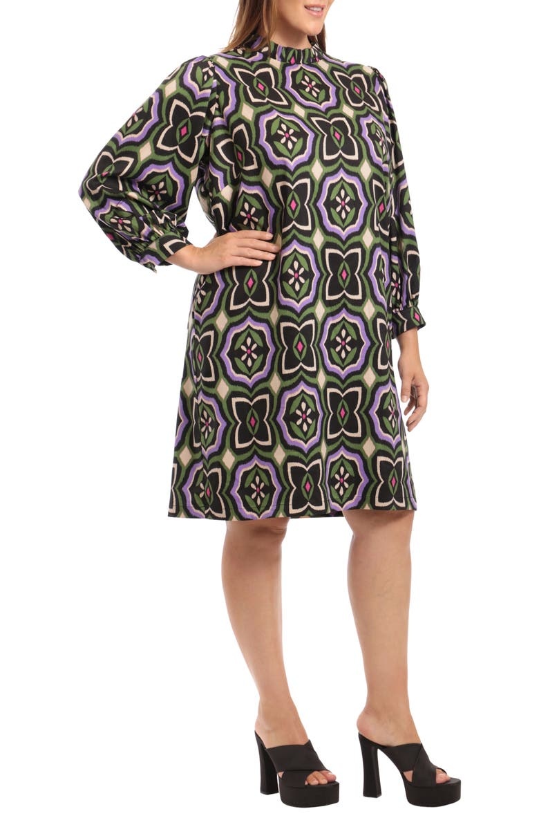 dress with floral print