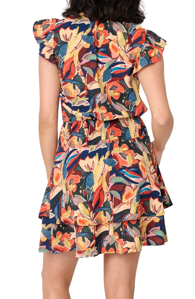 dress with floral print