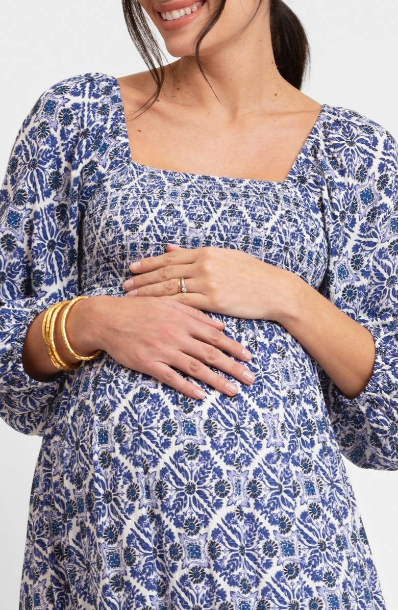 dress with floral print