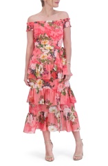 dress with floral print