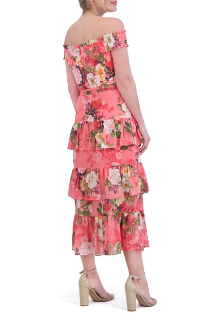 dress with floral print