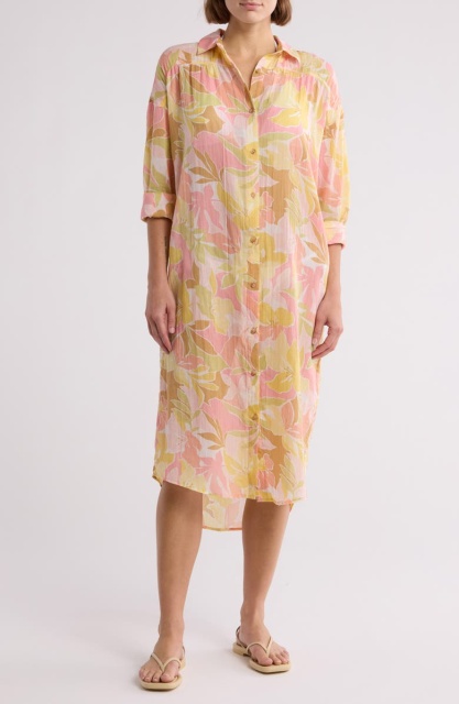 dress with floral print