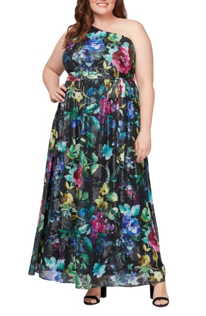 dress with floral print