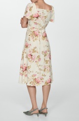 dress with floral print