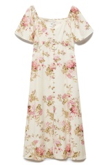 dress with floral print