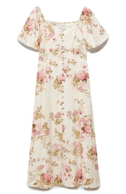 dress with floral print
