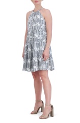 dress with floral print