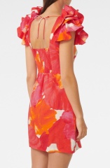 dress with floral print