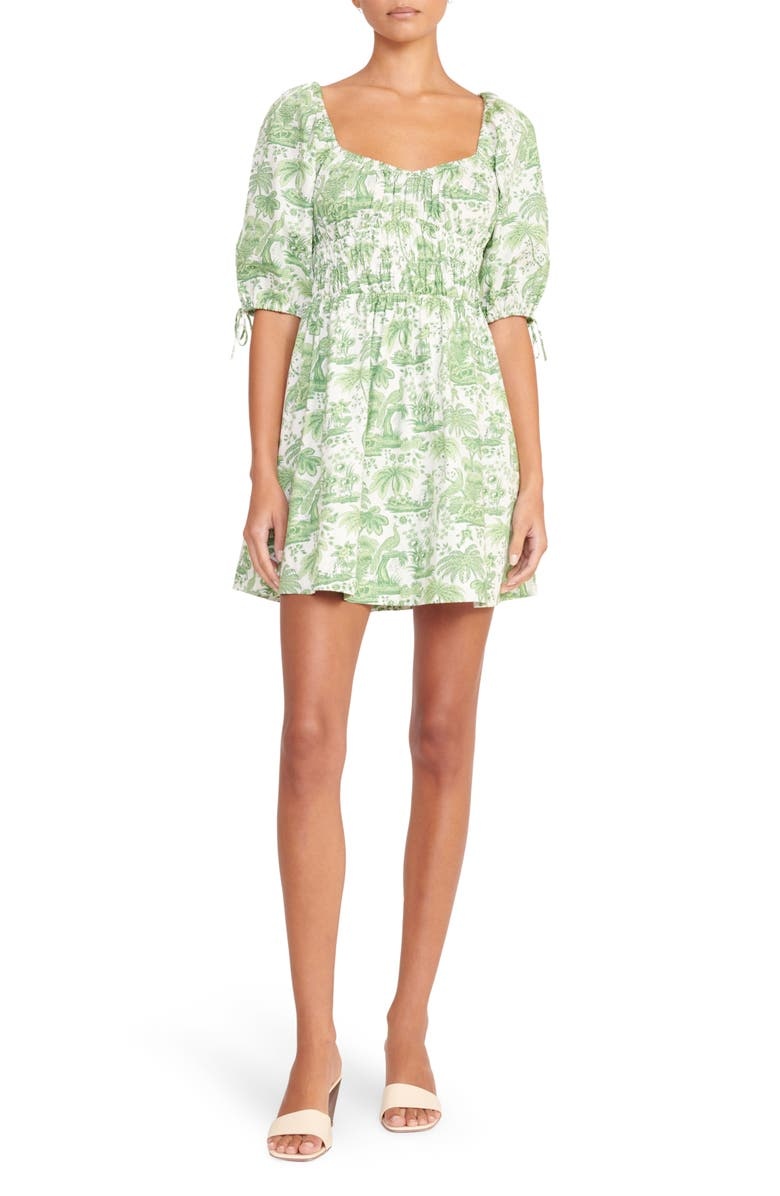 dress with floral print