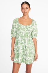 dress with floral print