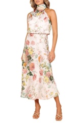 dress with floral print