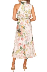 dress with floral print