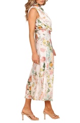 dress with floral print