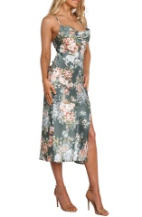 dress with floral print