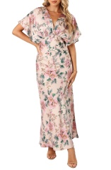 dress with floral print