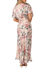 dress with floral print