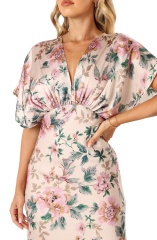 dress with floral print