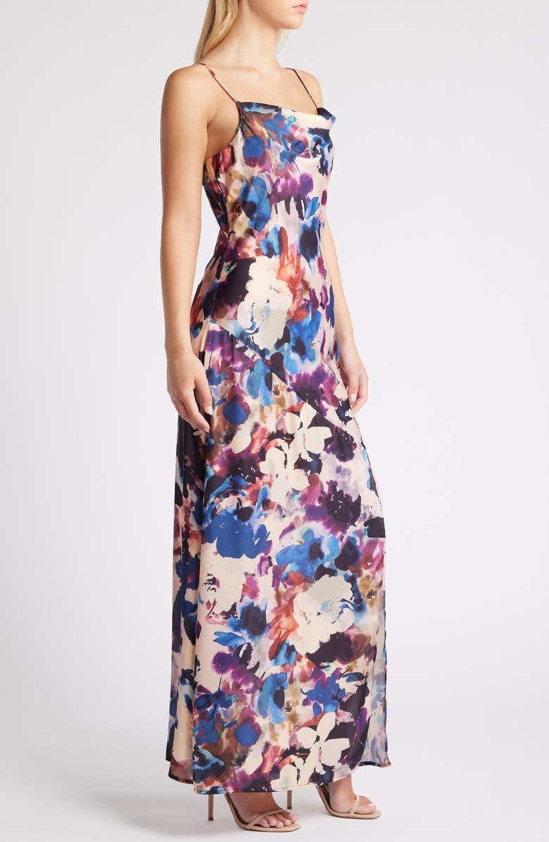 dress with floral print
