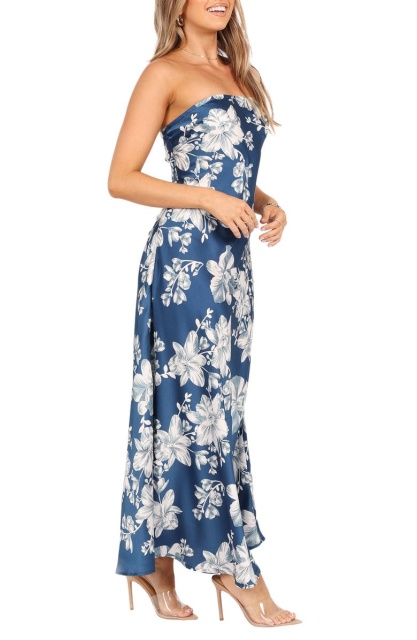 dress with floral print