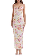 dress with floral print