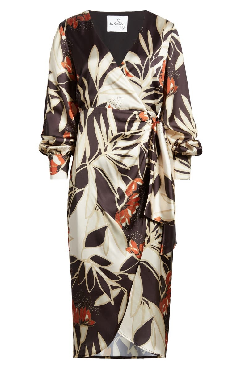 dress with floral print