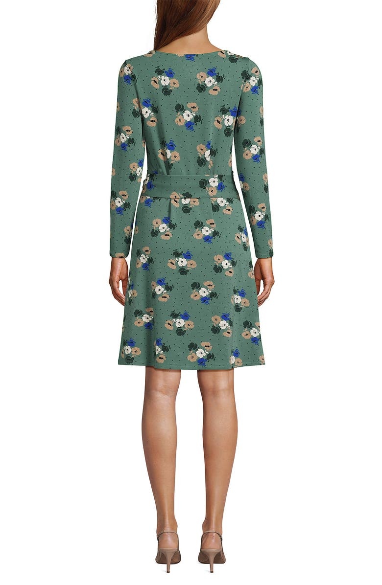 with floral print dress