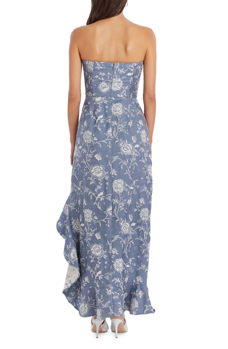 with floral print dress
