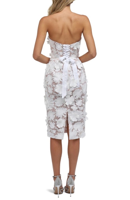 with floral print dress