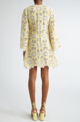 with floral print dress