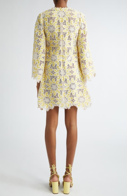 with floral print dress