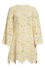 with floral print dress