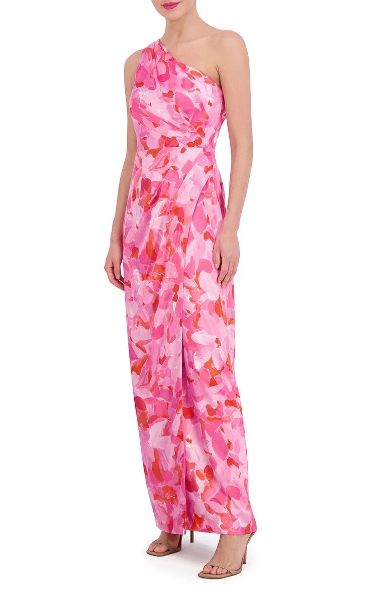 with floral print dress