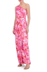 with floral print dress