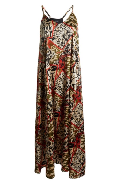 with floral print dress