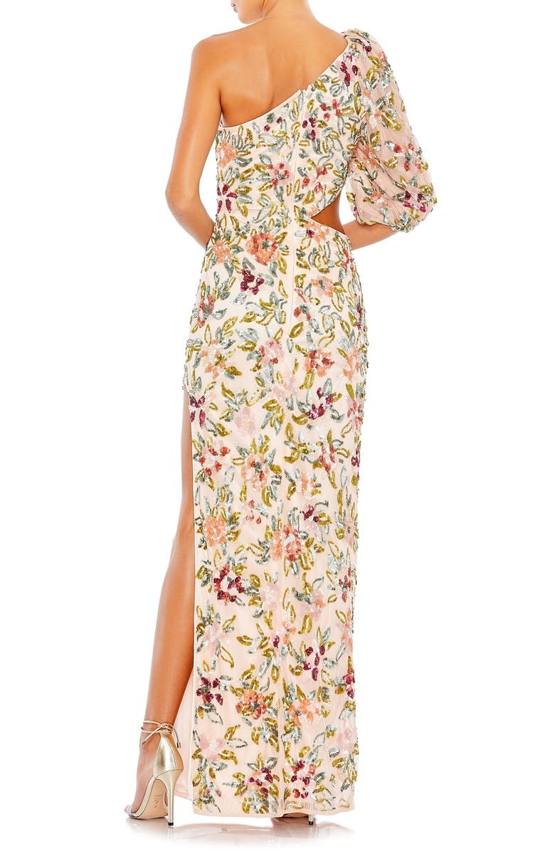 with floral print dress