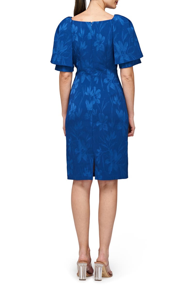 with floral print dress