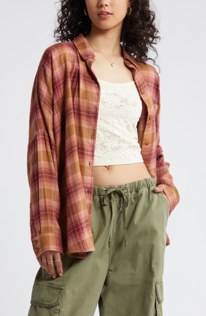 Plaid shirt