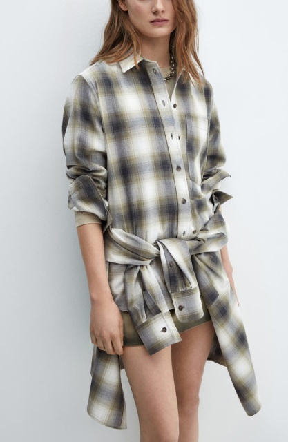 Plaid shirt